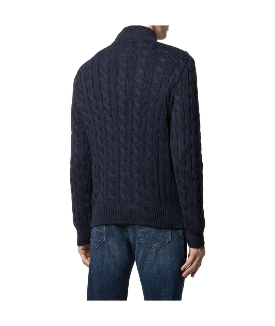 POLO RALPH LAUREN Синий джемпер / свитер, фото 4