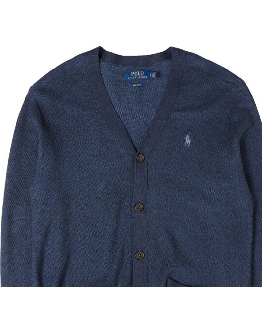 POLO RALPH LAUREN Синий кардиган, фото 5