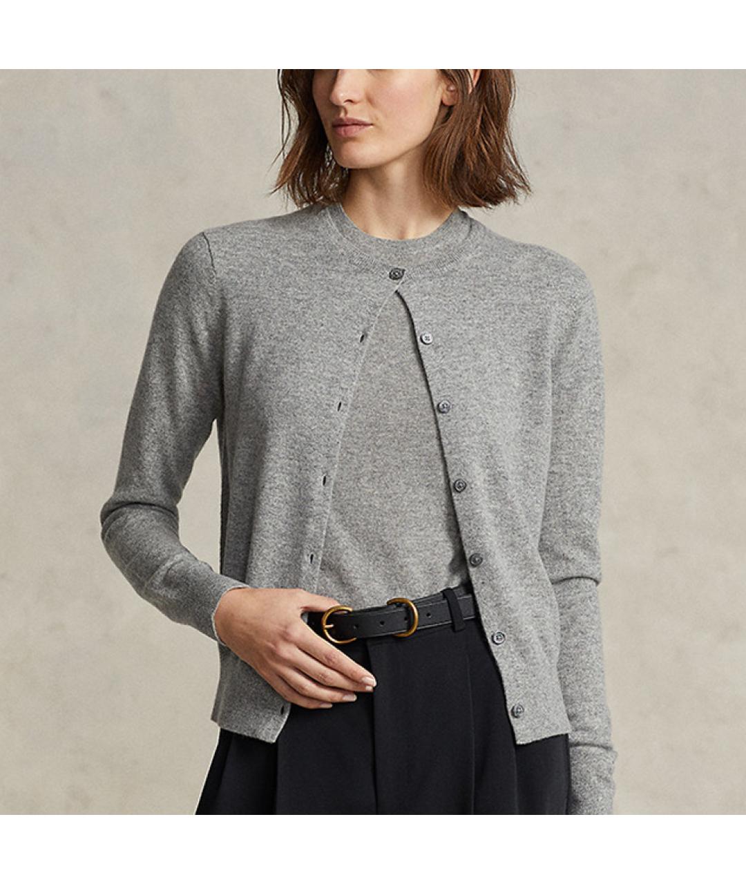 POLO RALPH LAUREN Серый джемпер / свитер, фото 3