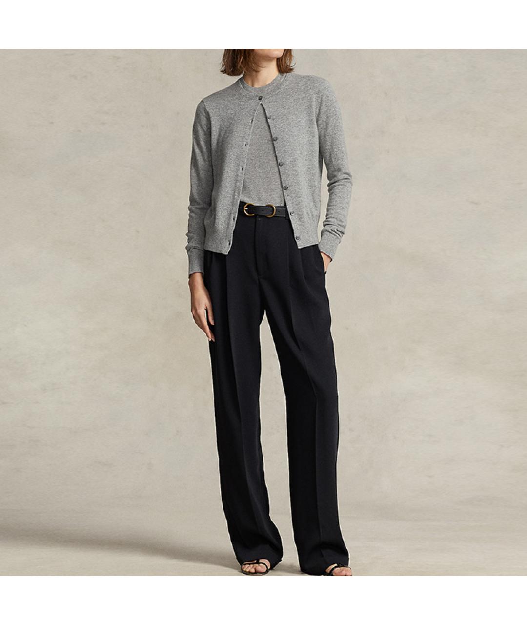 POLO RALPH LAUREN Серый джемпер / свитер, фото 2