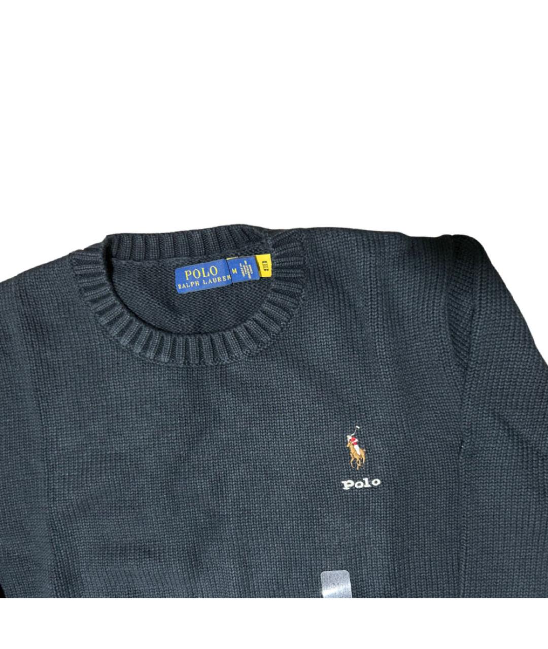 POLO RALPH LAUREN Черный джемпер / свитер, фото 2