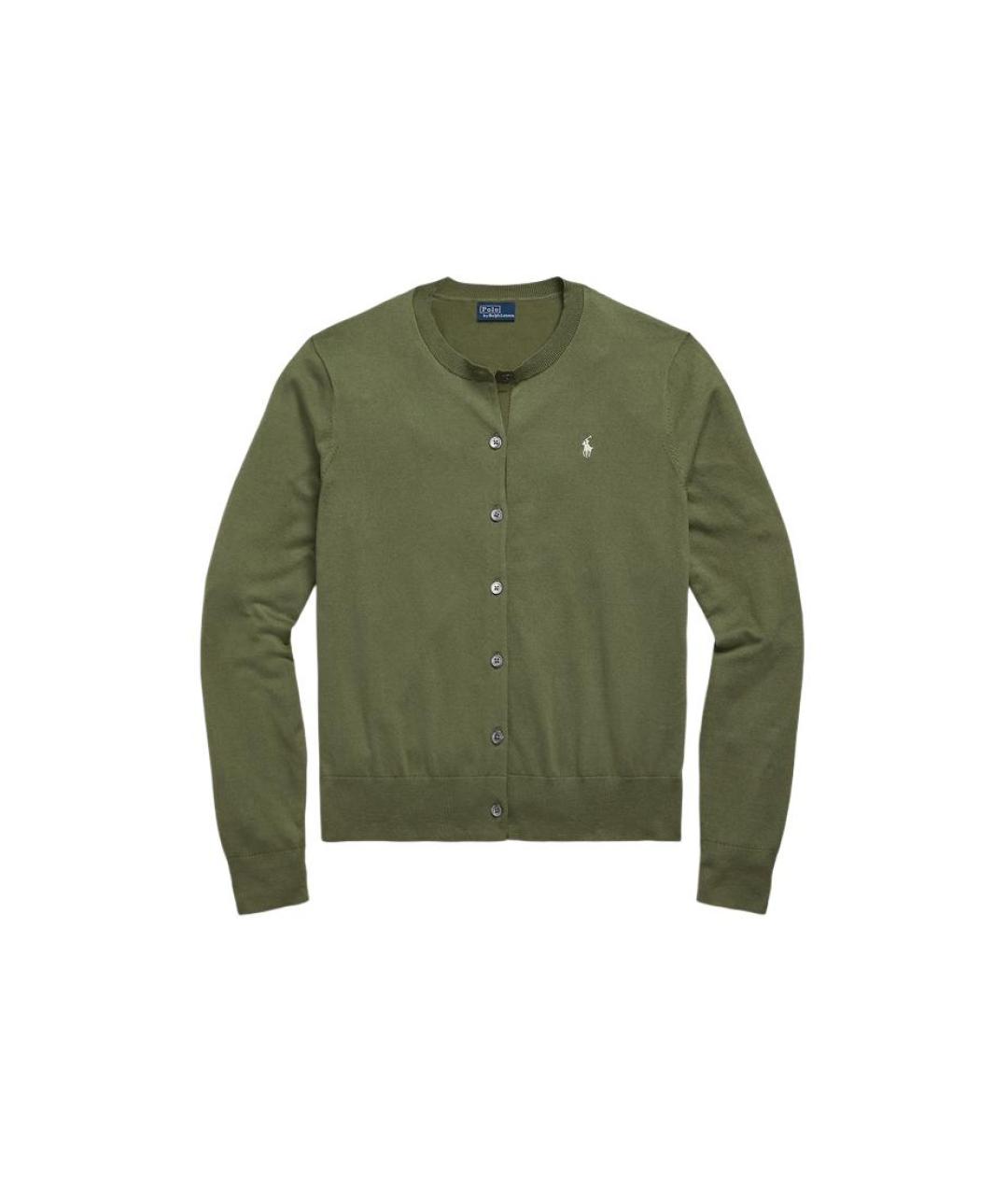 POLO RALPH LAUREN Зеленый кардиган, фото 1