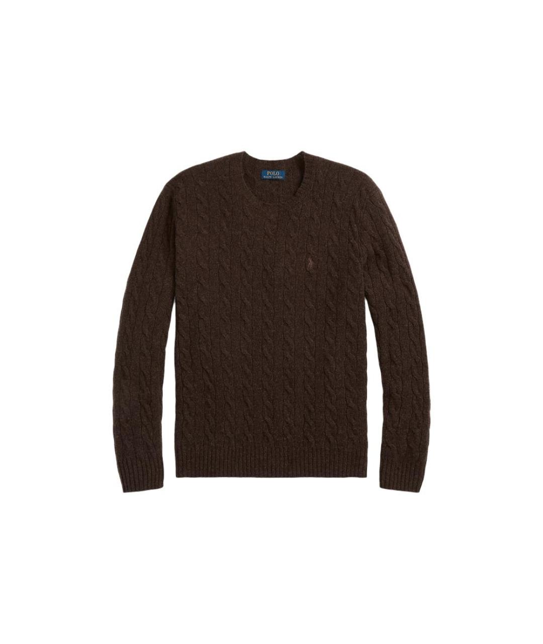 POLO RALPH LAUREN Коричневый джемпер / свитер, фото 7