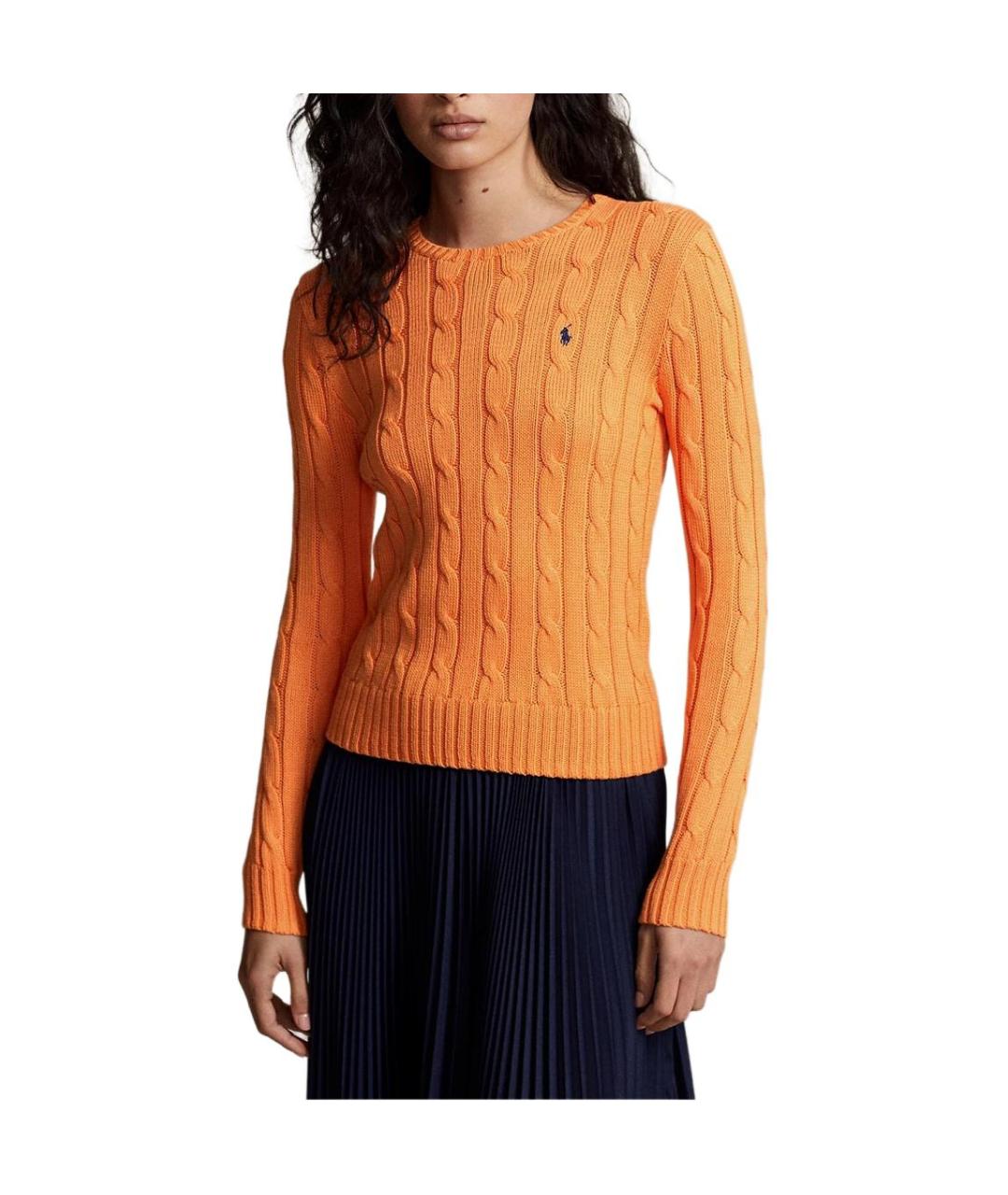 POLO RALPH LAUREN Оранжевый джемпер / свитер, фото 4