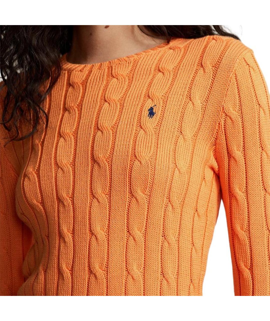 POLO RALPH LAUREN Оранжевый джемпер / свитер, фото 3