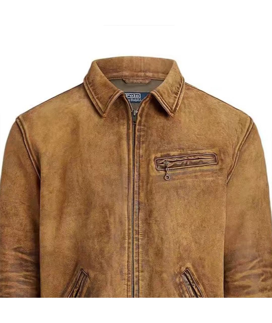 POLO RALPH LAUREN Коричневая куртка, фото 4