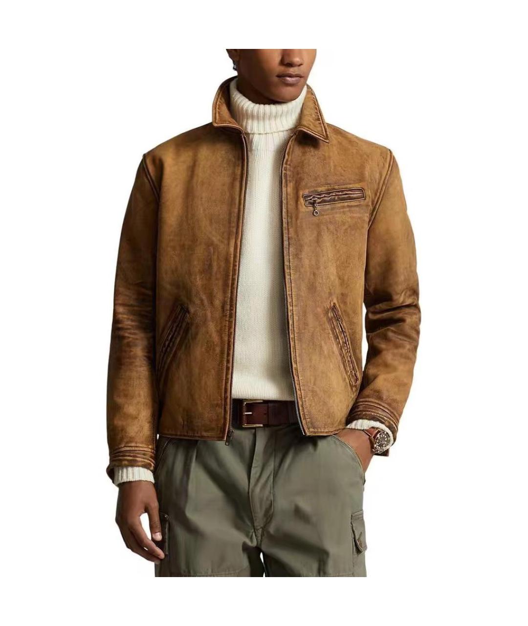 POLO RALPH LAUREN Коричневая куртка, фото 2