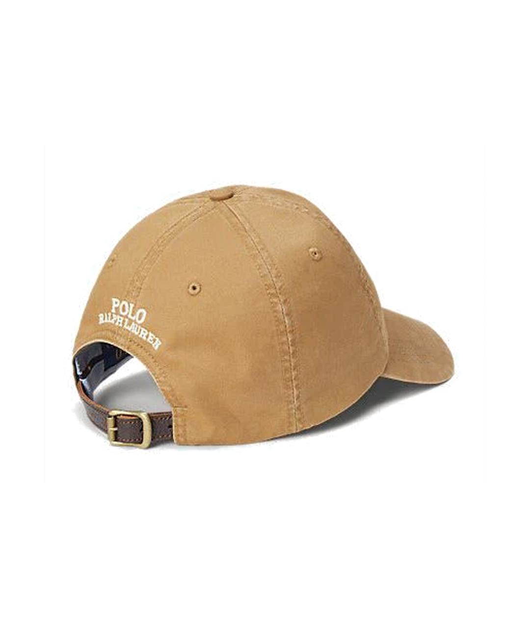 POLO RALPH LAUREN Горчичная хлопковая кепка, фото 2