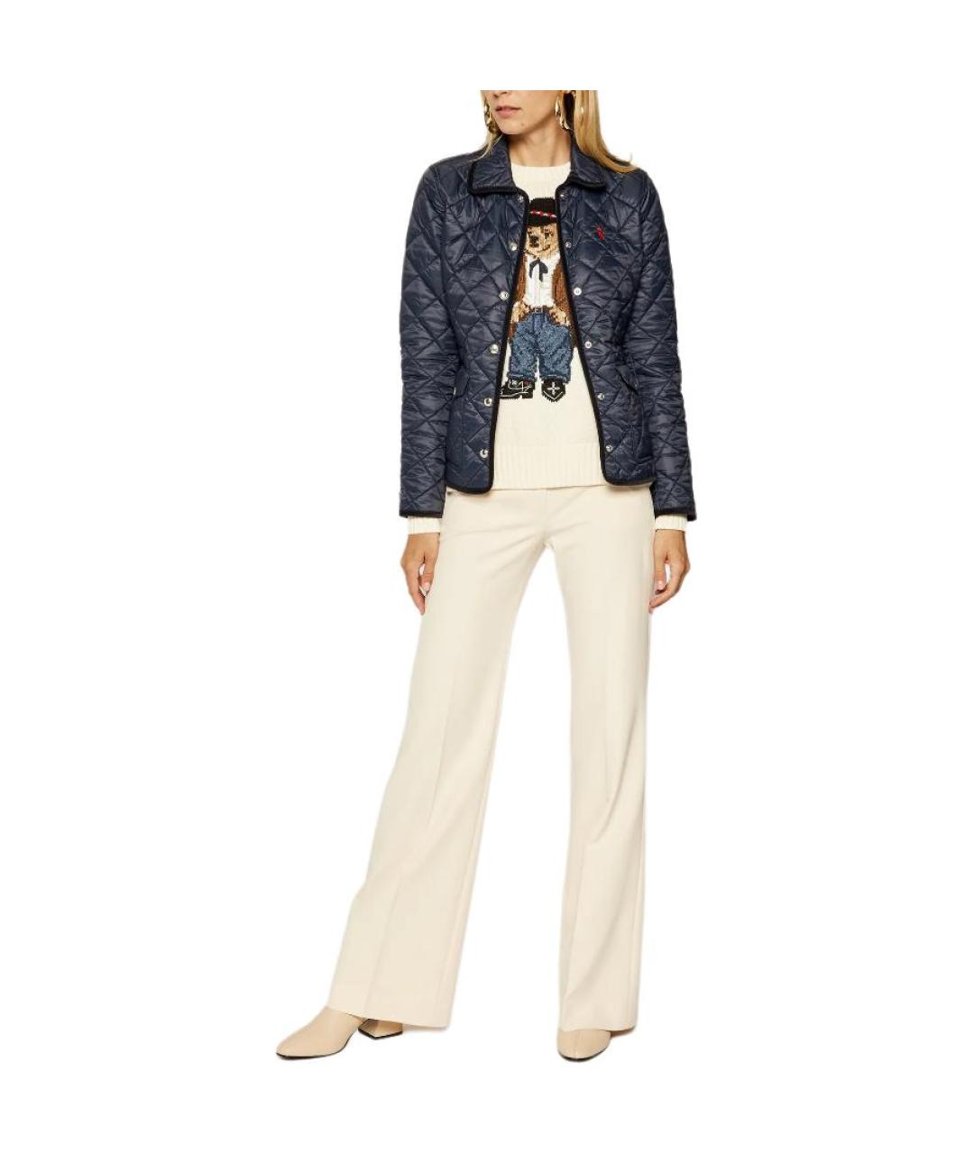 POLO RALPH LAUREN Темно-синий пуховик, фото 2