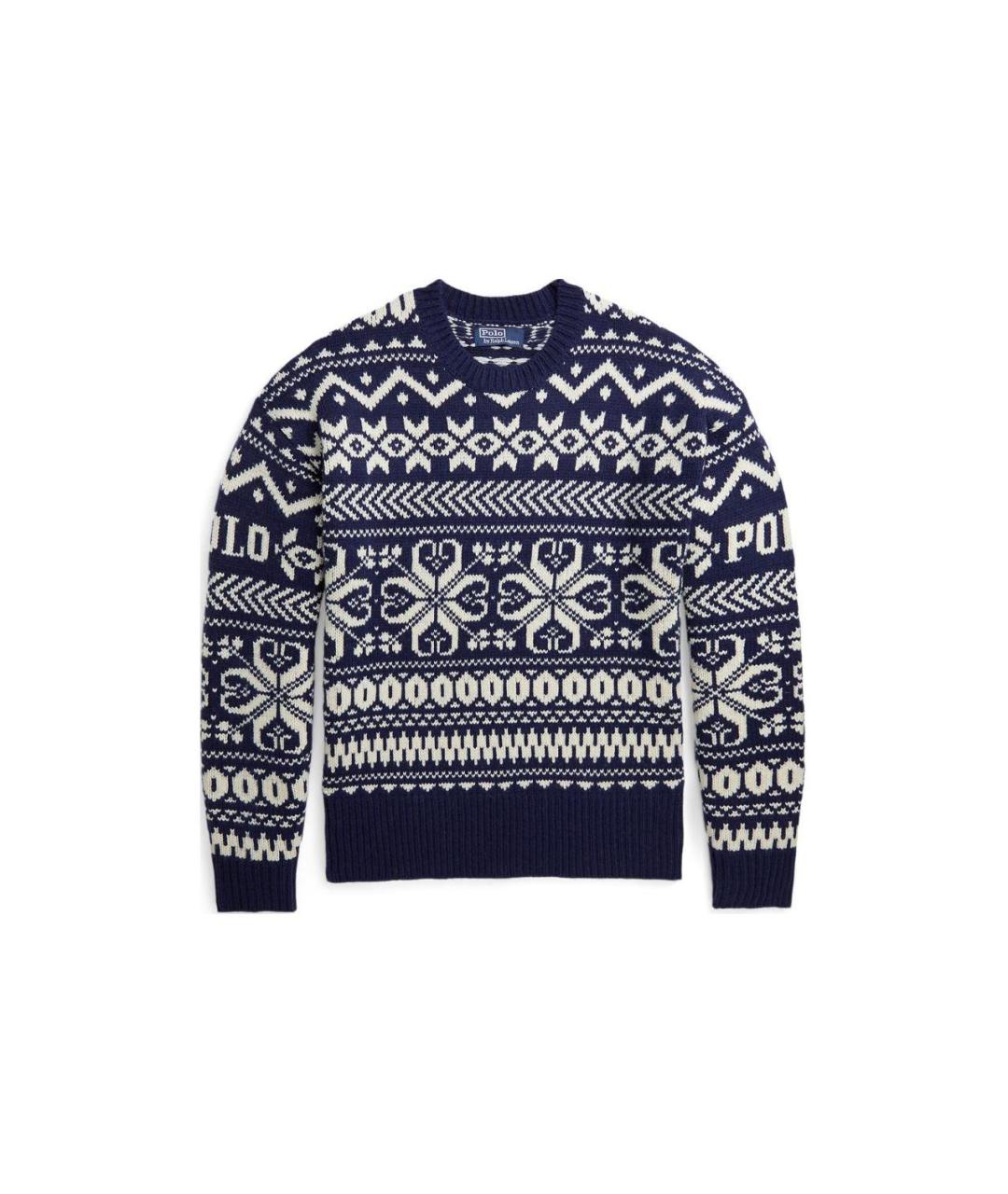 POLO RALPH LAUREN Темно-синий джемпер / свитер, фото 1