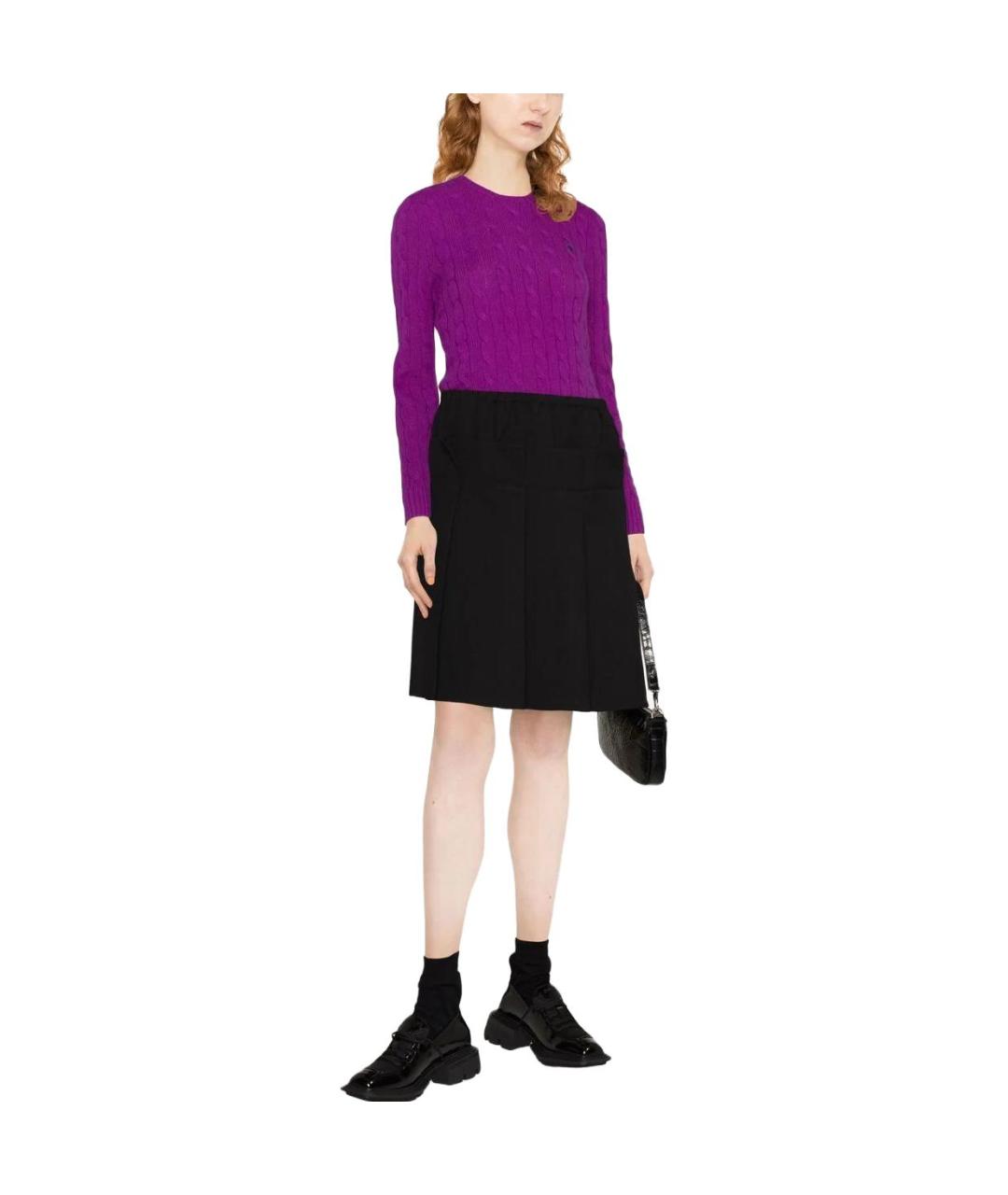 POLO RALPH LAUREN Фиолетовый джемпер / свитер, фото 2