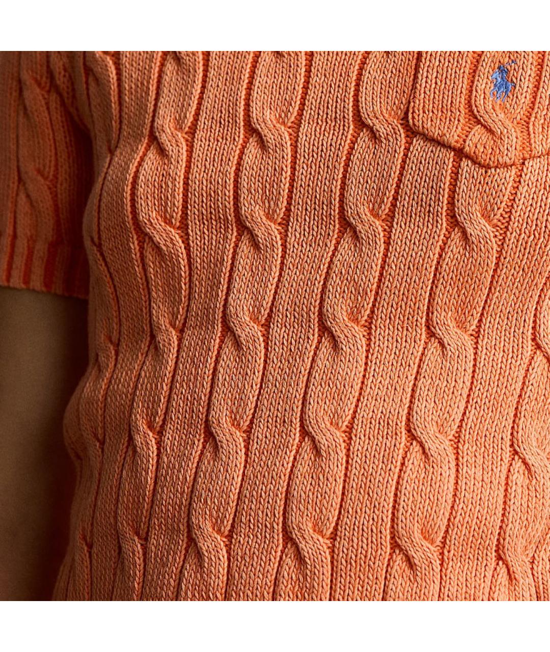 POLO RALPH LAUREN Оранжевый джемпер / свитер, фото 5