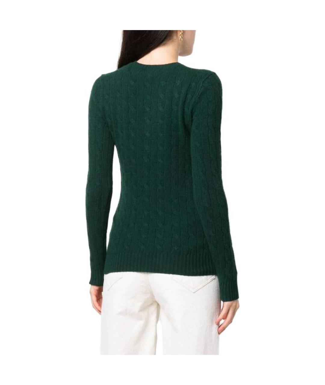 POLO RALPH LAUREN Зеленый джемпер / свитер, фото 3