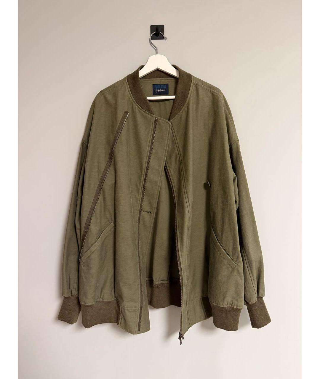 YOHJI YAMAMOTO Хаки куртка, фото 8