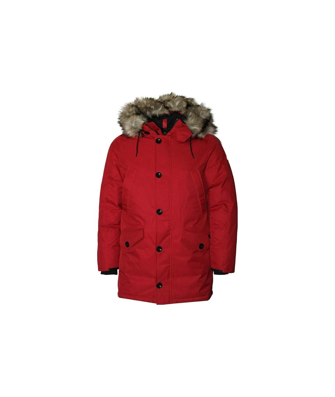 POLO RALPH LAUREN Красный пуховик, фото 1