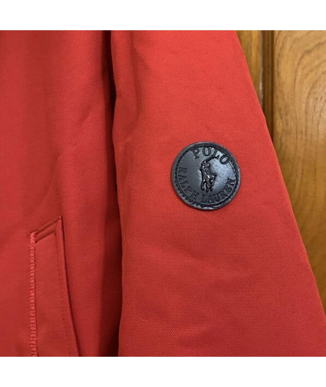 POLO RALPH LAUREN Красный пуховик, фото 4