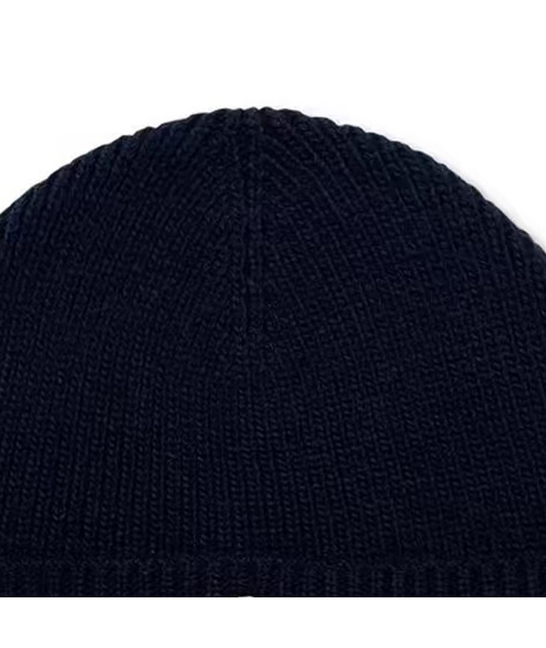 POLO RALPH LAUREN Черная шерстяная шапка, фото 2