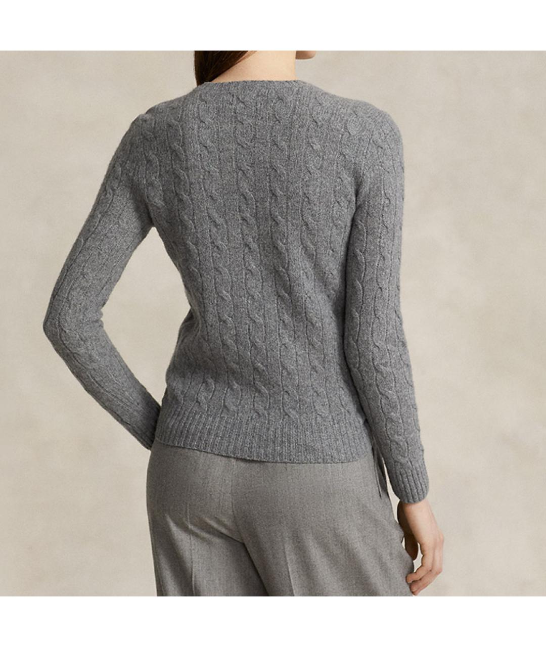 POLO RALPH LAUREN Серый джемпер / свитер, фото 2