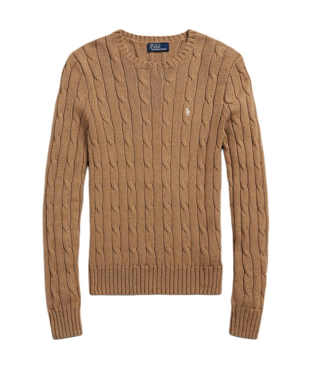 POLO RALPH LAUREN Коричневый джемпер / свитер, фото 1