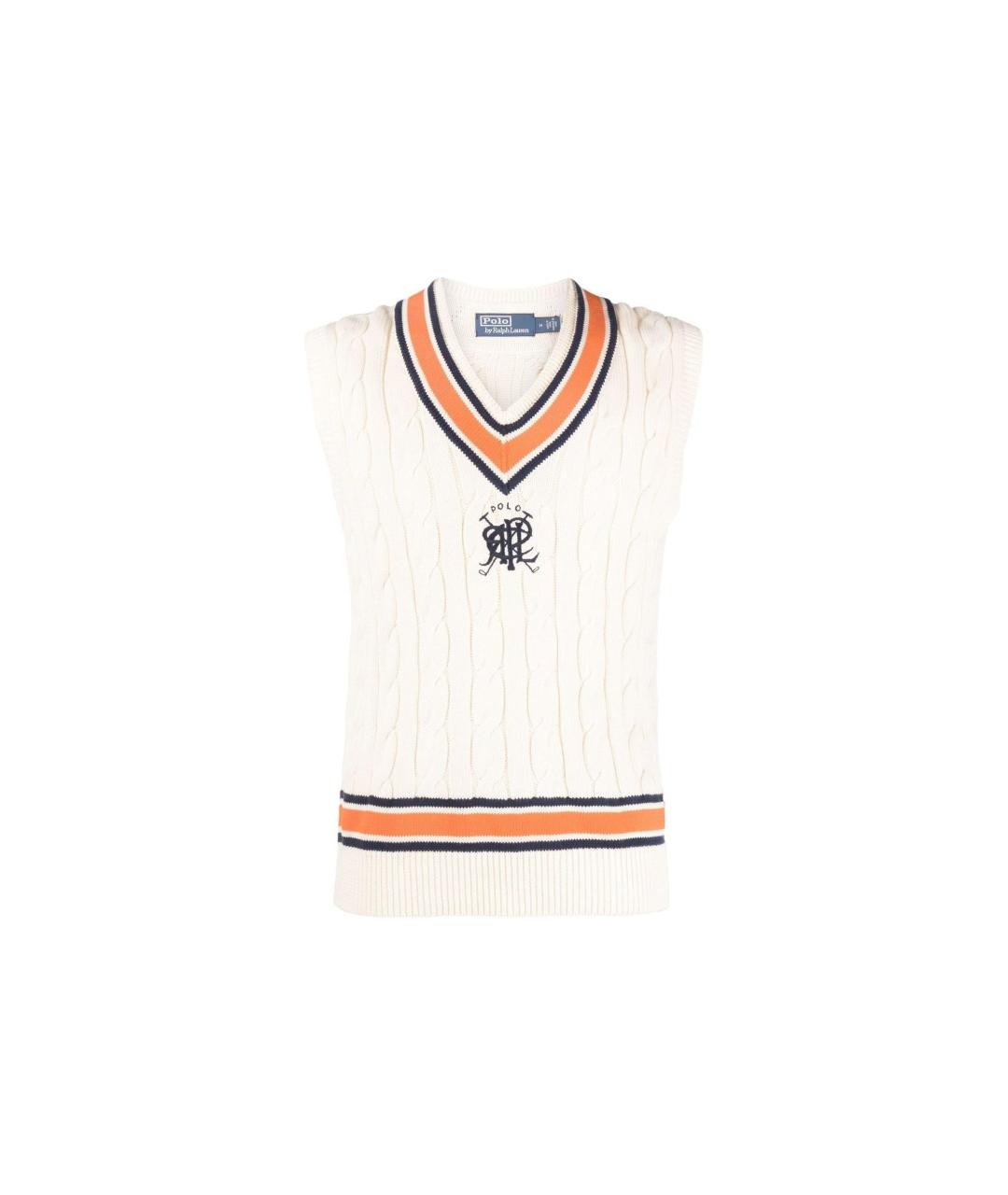 POLO RALPH LAUREN Бежевый джемпер / свитер, фото 5