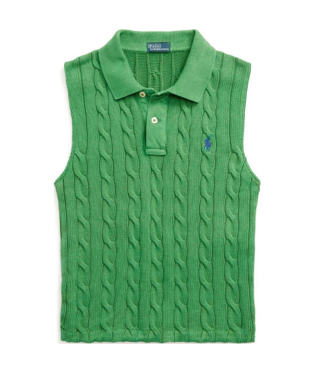 POLO RALPH LAUREN Зеленая жилетка, фото 1