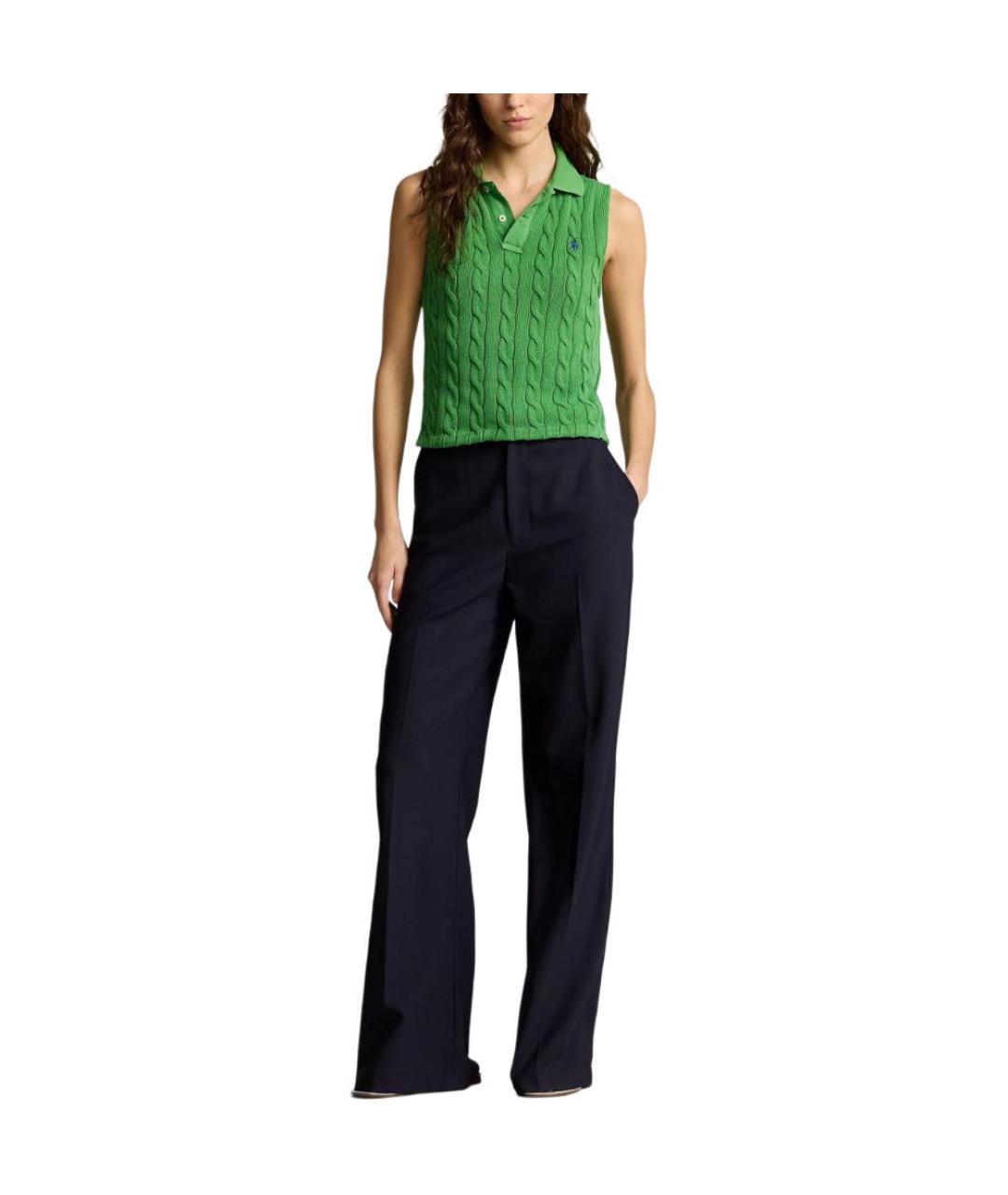 POLO RALPH LAUREN Зеленая жилетка, фото 3