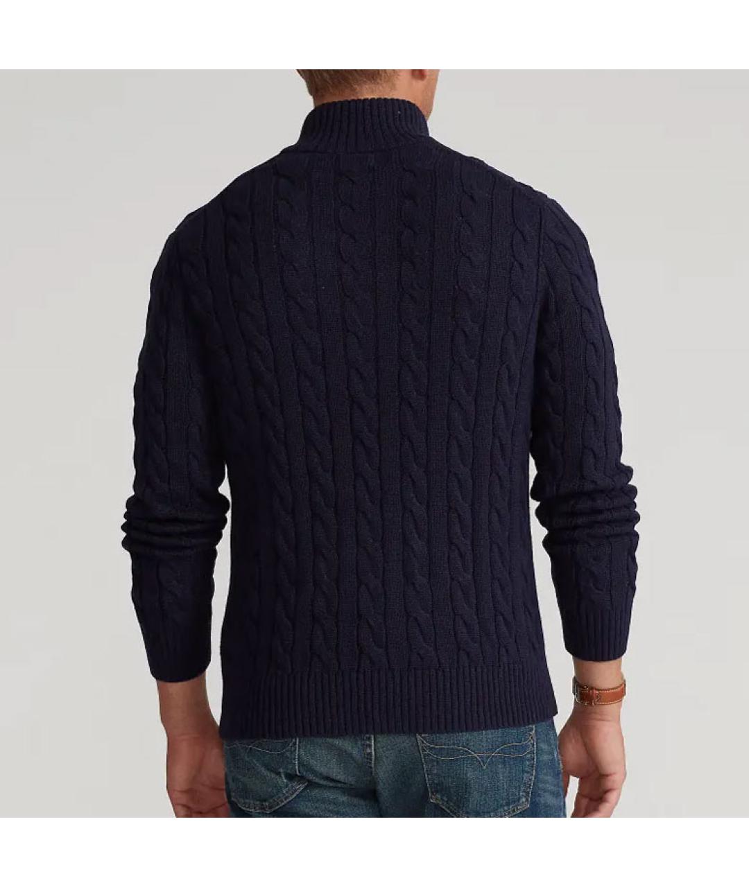 POLO RALPH LAUREN Темно-синий джемпер / свитер, фото 6