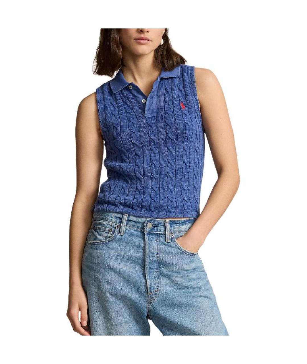 POLO RALPH LAUREN Синяя жилетка, фото 3