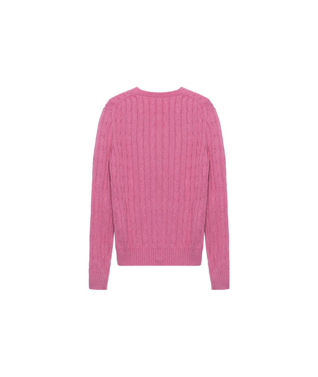 POLO RALPH LAUREN Розовый джемпер / свитер, фото 2