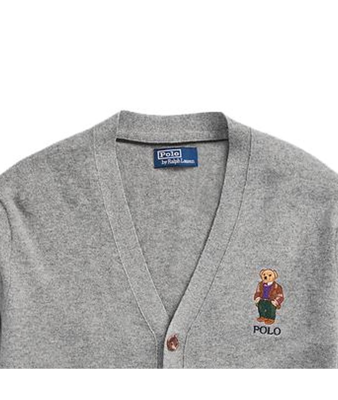 POLO RALPH LAUREN Серый джемпер / свитер, фото 5