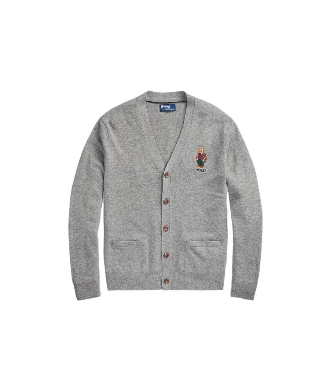 POLO RALPH LAUREN Серый джемпер / свитер, фото 1