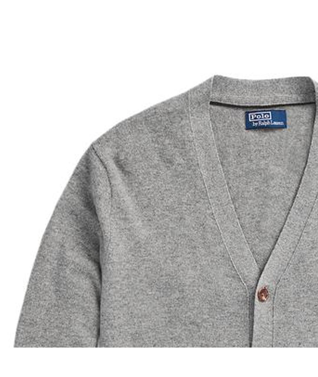 POLO RALPH LAUREN Серый джемпер / свитер, фото 6