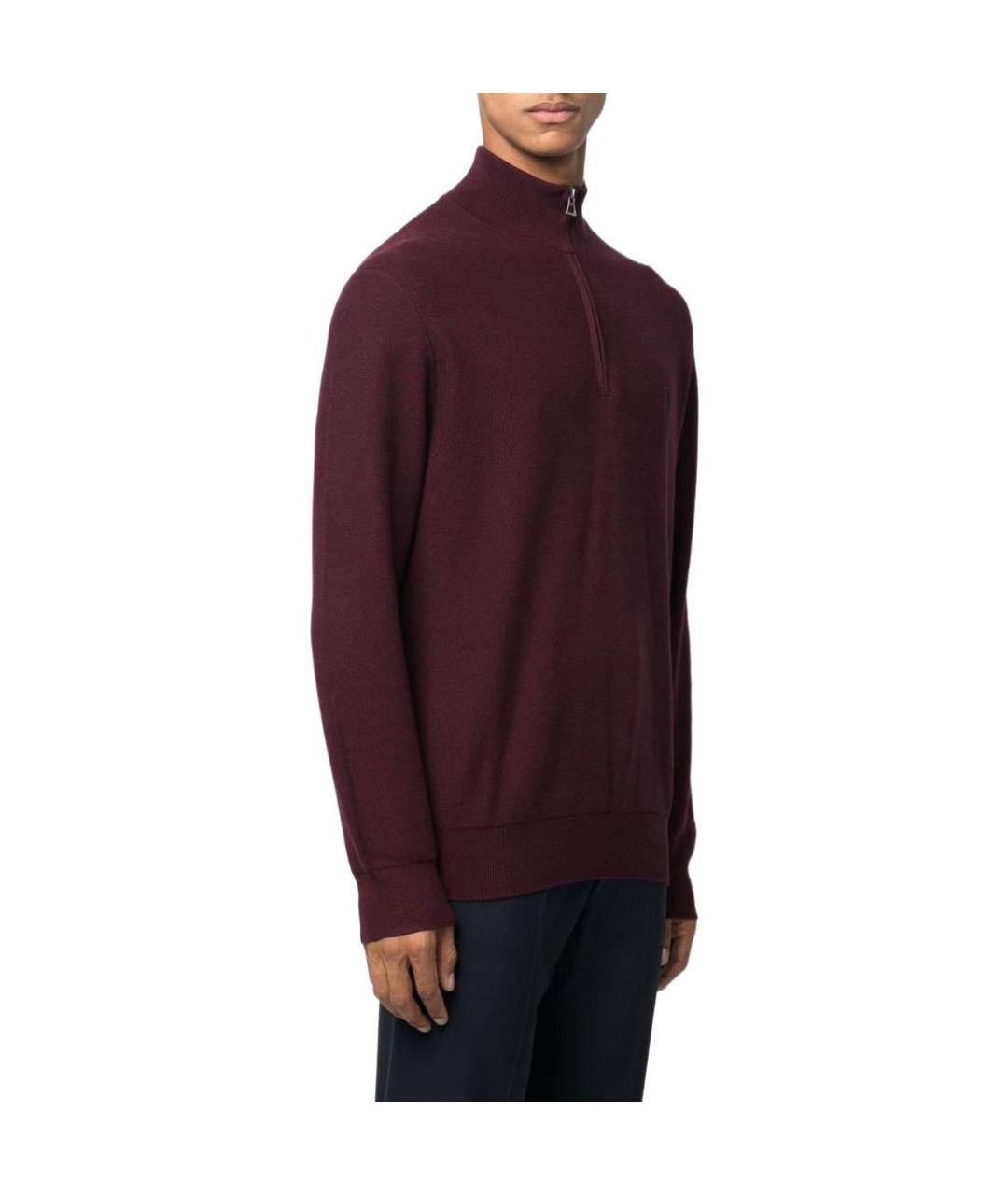 POLO RALPH LAUREN Бордовый джемпер / свитер, фото 5