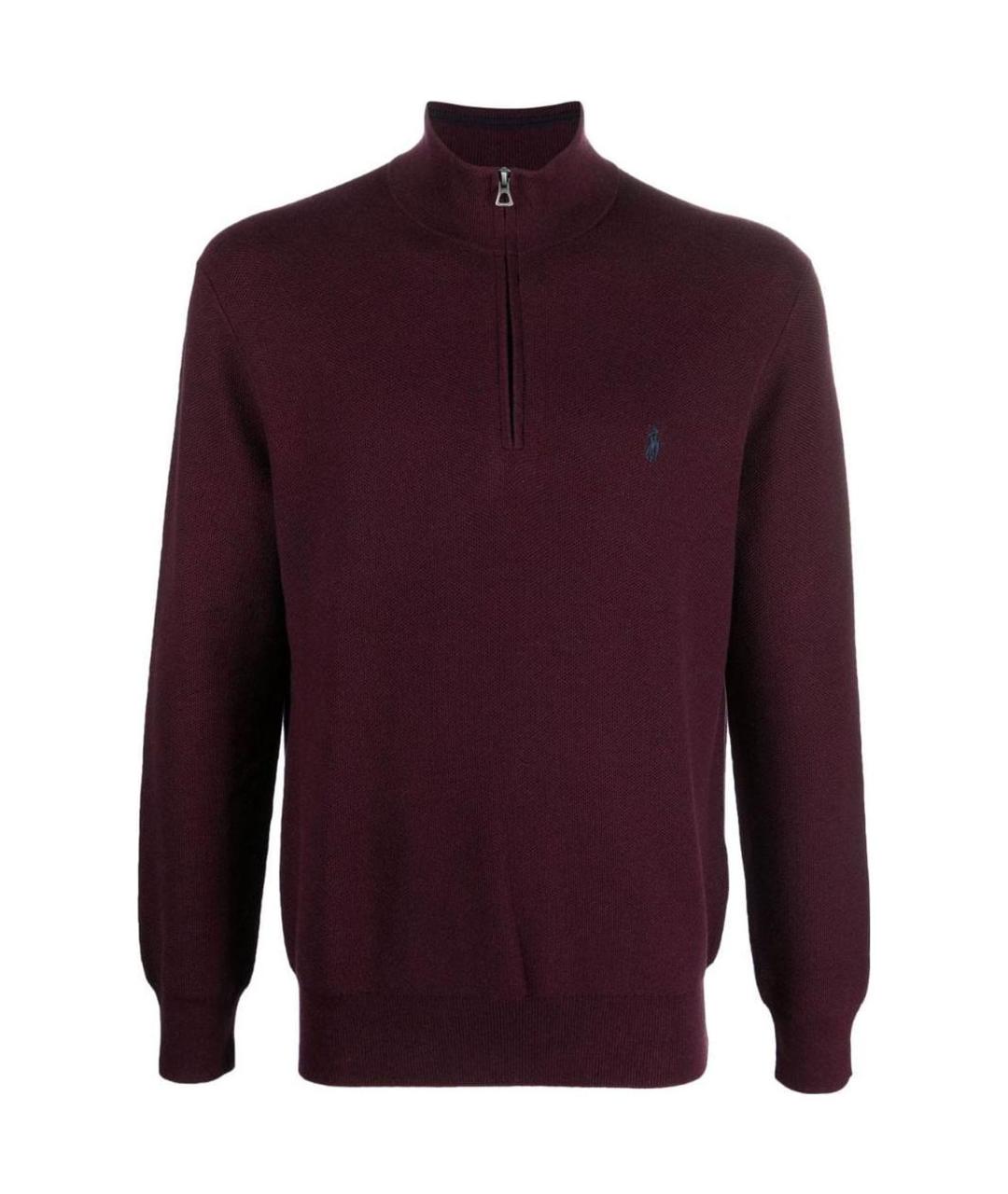 POLO RALPH LAUREN Бордовый джемпер / свитер, фото 1