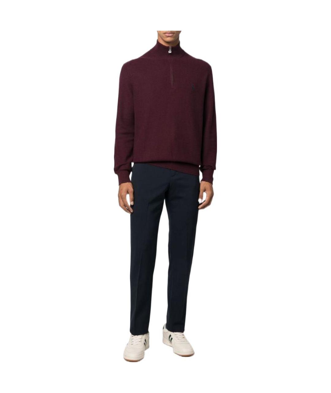 POLO RALPH LAUREN Бордовый джемпер / свитер, фото 3