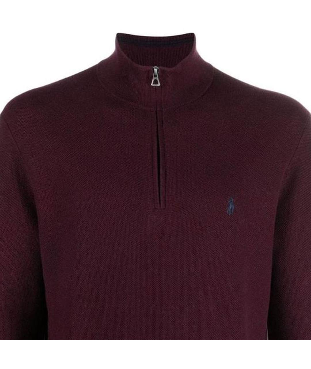 POLO RALPH LAUREN Бордовый джемпер / свитер, фото 6