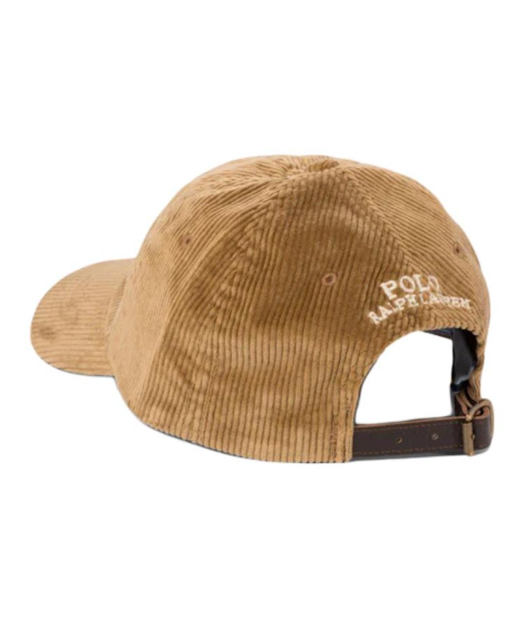 POLO RALPH LAUREN Коричневая кепка/бейсболка, фото 4