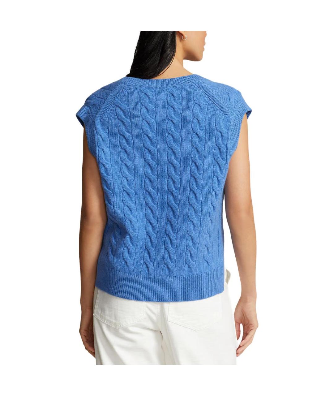 POLO RALPH LAUREN Синяя жилетка, фото 4