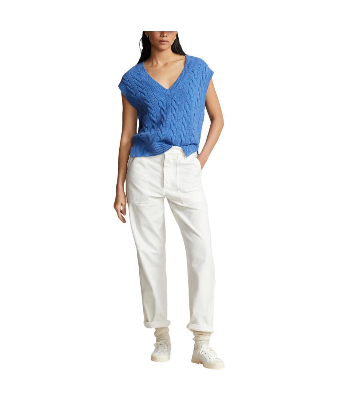 POLO RALPH LAUREN Синяя жилетка, фото 2