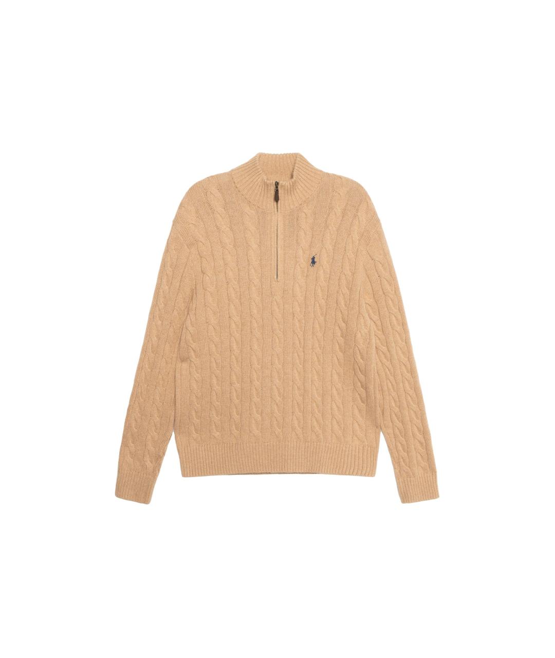 POLO RALPH LAUREN Коричневый джемпер / свитер, фото 7