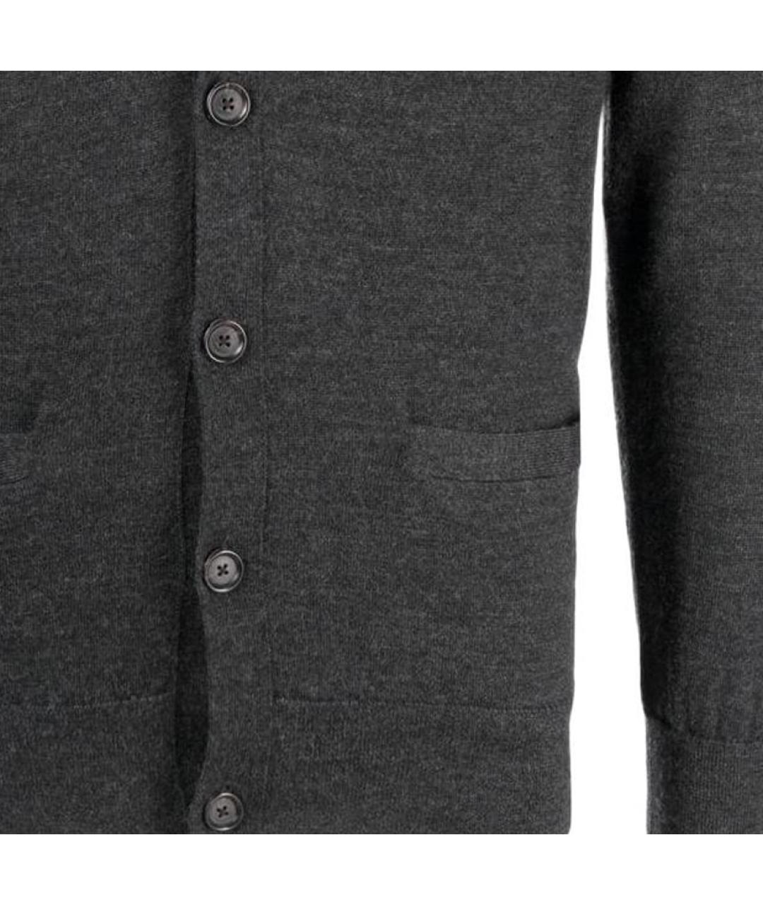 POLO RALPH LAUREN Серый кардиган, фото 6