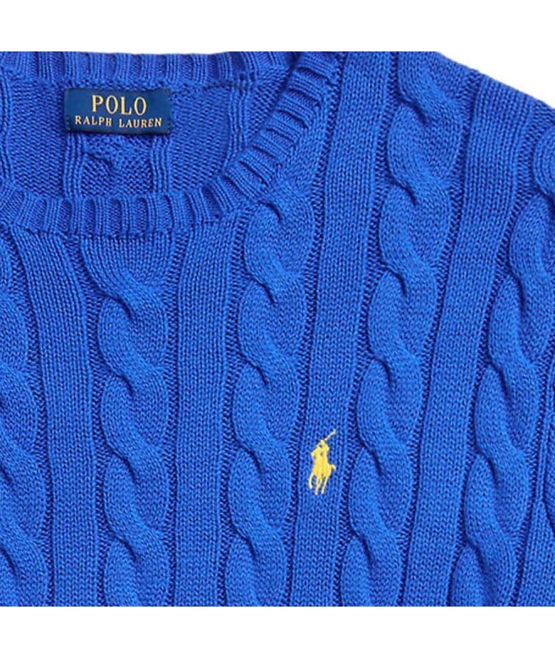 POLO RALPH LAUREN Синий джемпер / свитер, фото 6