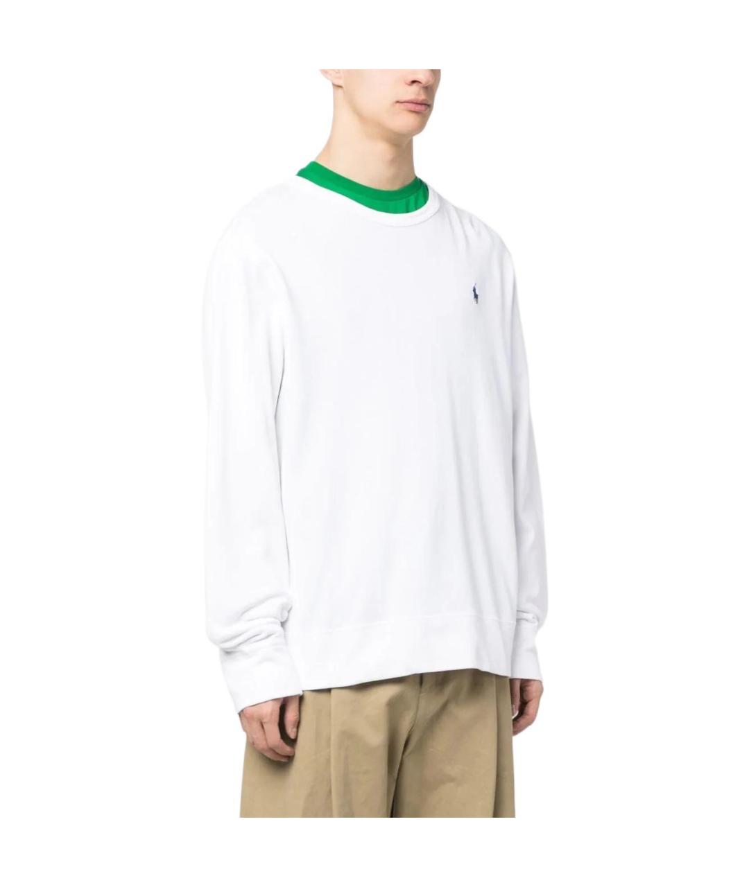 POLO RALPH LAUREN Белый джемпер / свитер, фото 4