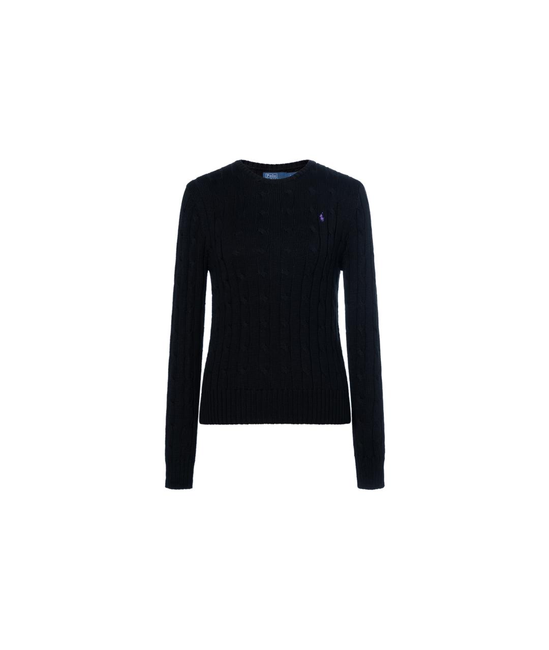 POLO RALPH LAUREN Черный шерстяной джемпер / свитер, фото 10