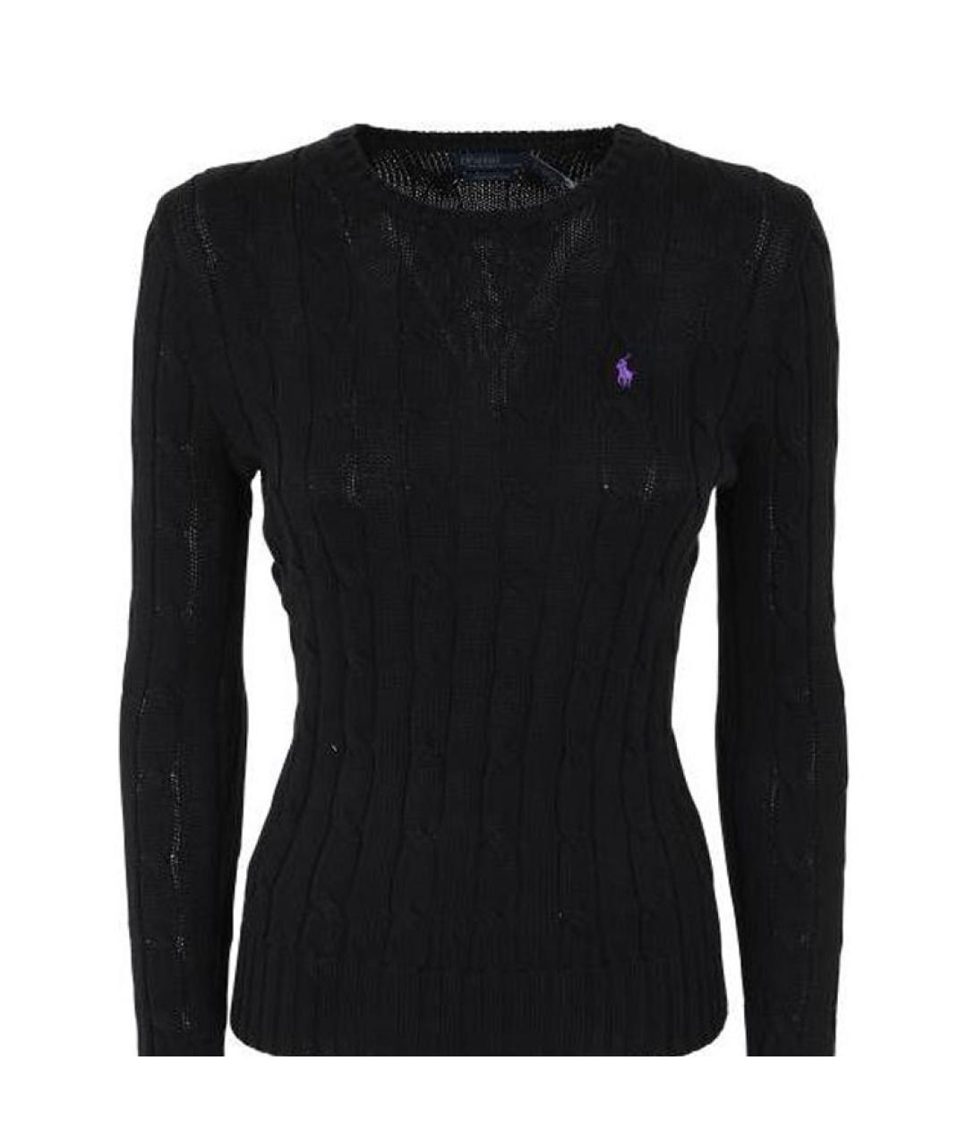 POLO RALPH LAUREN Черный шерстяной джемпер / свитер, фото 7