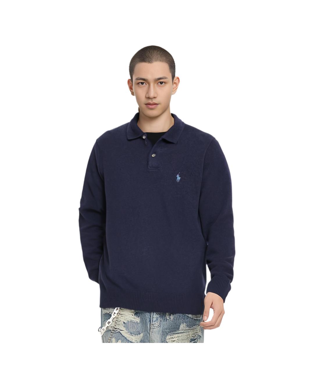 POLO RALPH LAUREN Синий джемпер / свитер, фото 9