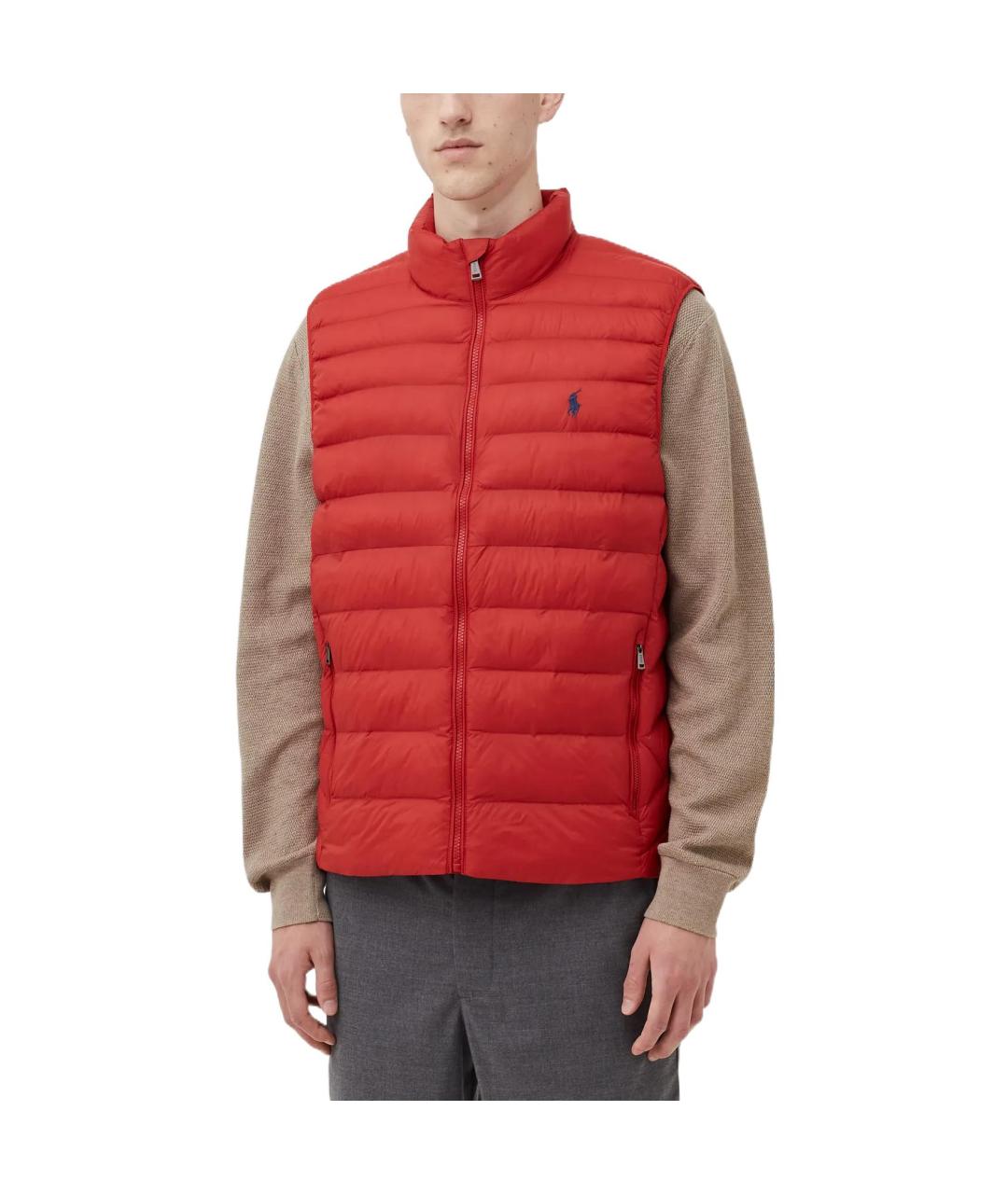 POLO RALPH LAUREN Красный жилет, фото 2