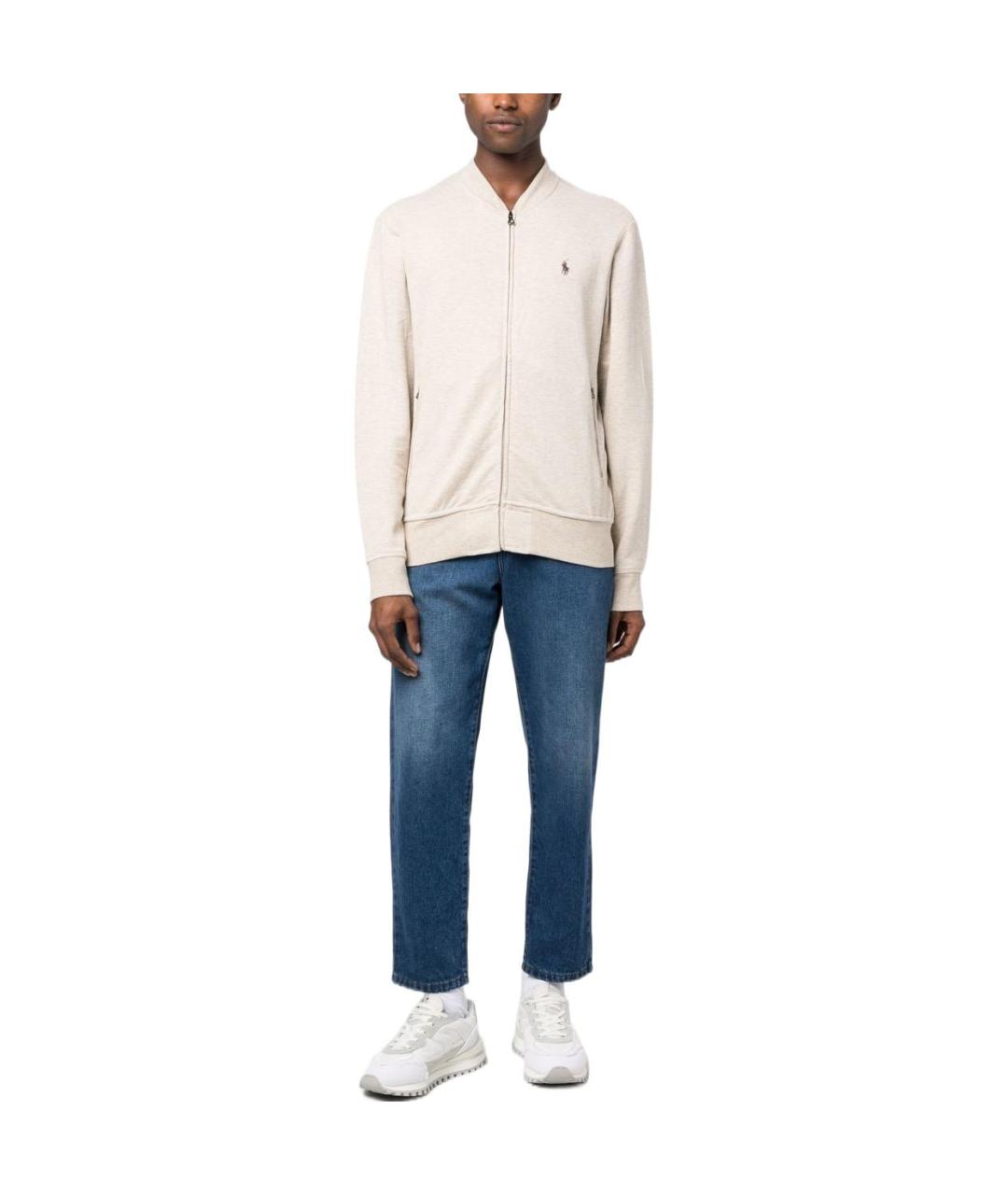 POLO RALPH LAUREN Бежевый джемпер / свитер, фото 2