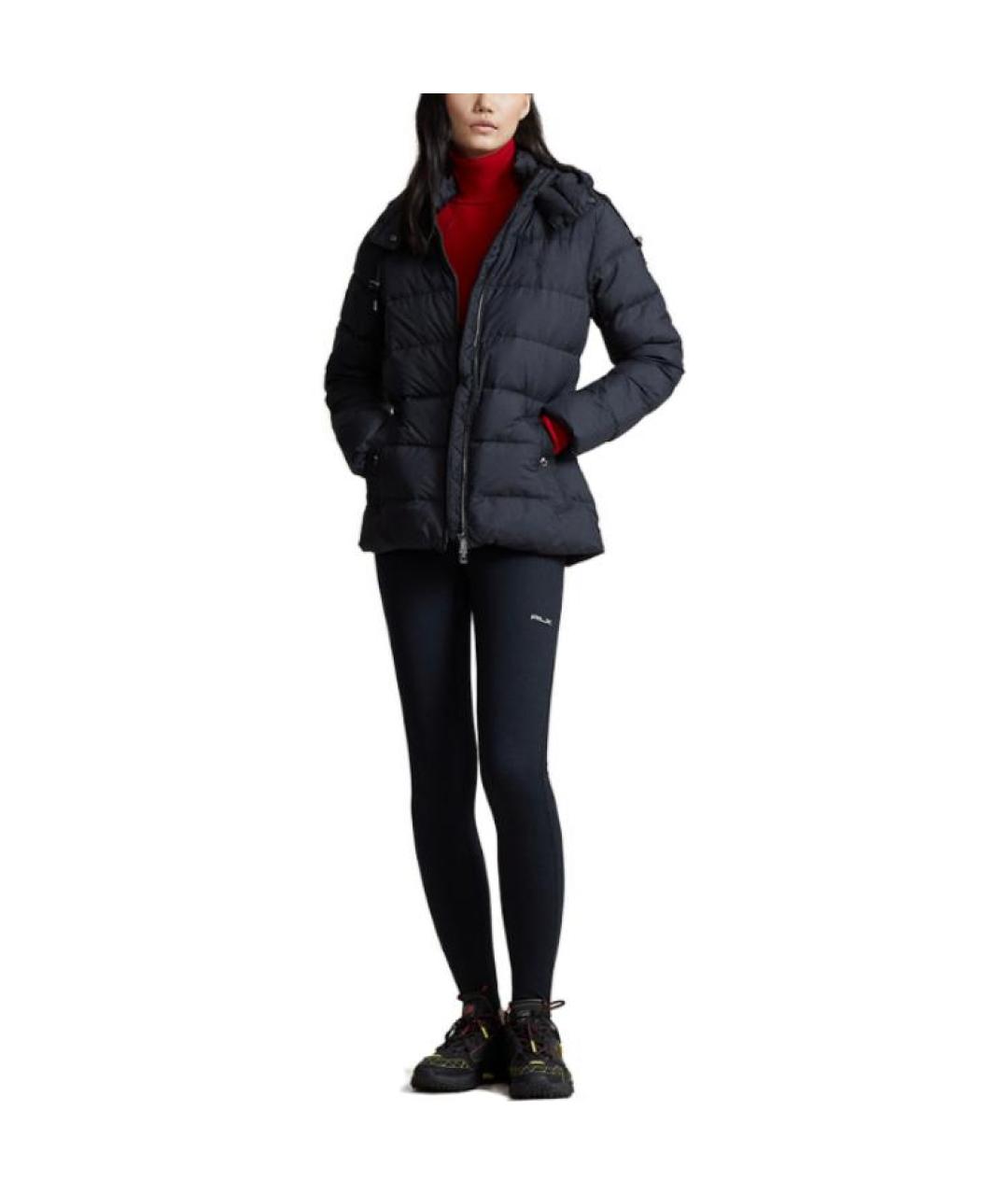 POLO RALPH LAUREN Черный пуховик, фото 2