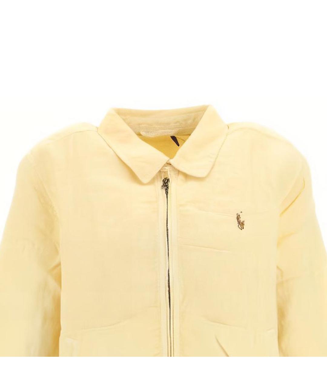 POLO RALPH LAUREN Желтая куртка, фото 4